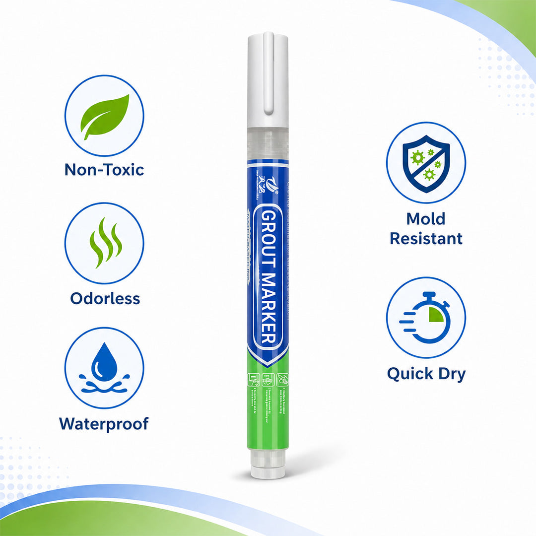 Grout Marker™ | Waterproof Tile Grout Paint & Repair Pen