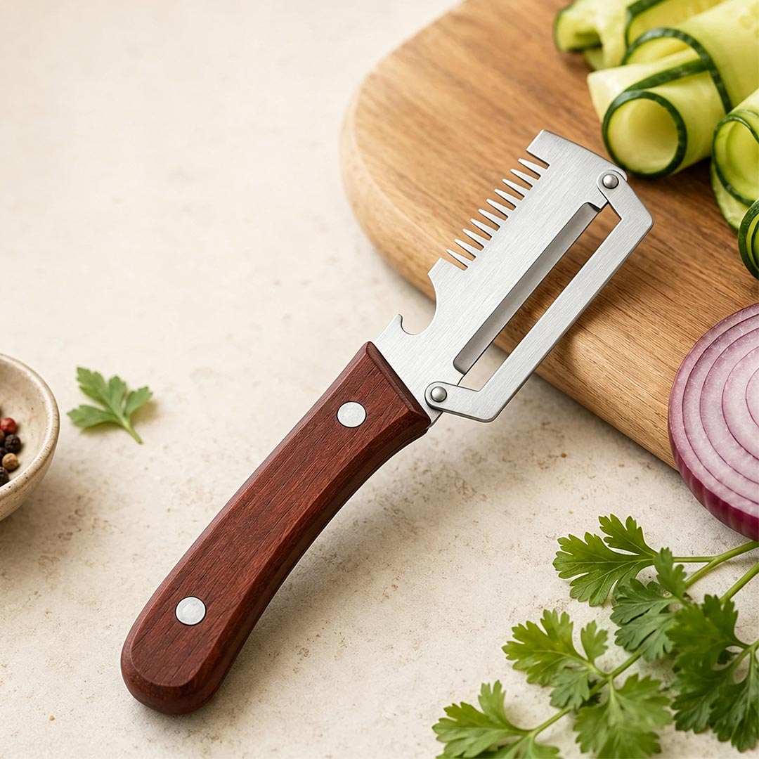 Make Meal Prep Feel Effortless-Multifunctional Vegetable Peeler