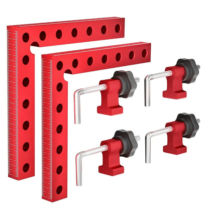 90-Degree Positioning Squares Right Angle Clamps Kit