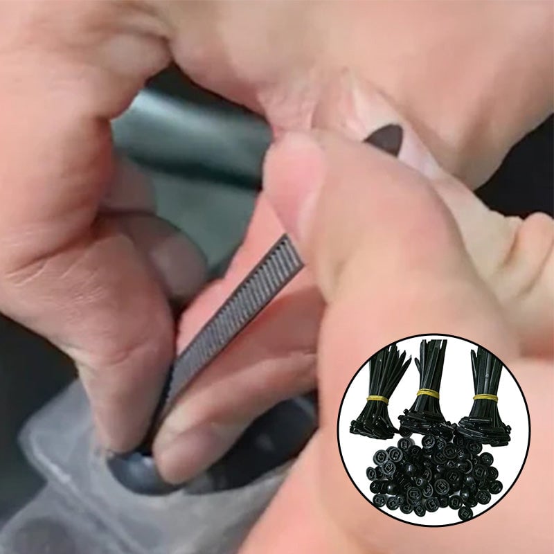 Universal Nylon Cable Tie Buckles – Your Home’s Essential Organization Tool! 🏠✨