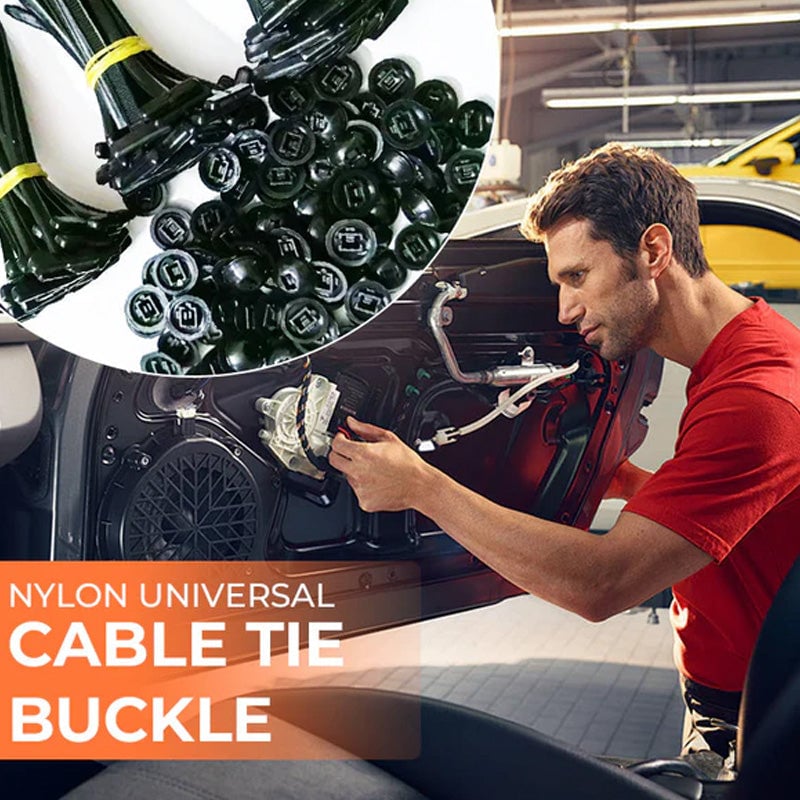 Universal Nylon Cable Tie Buckles – Your Home’s Essential Organization Tool! 🏠✨