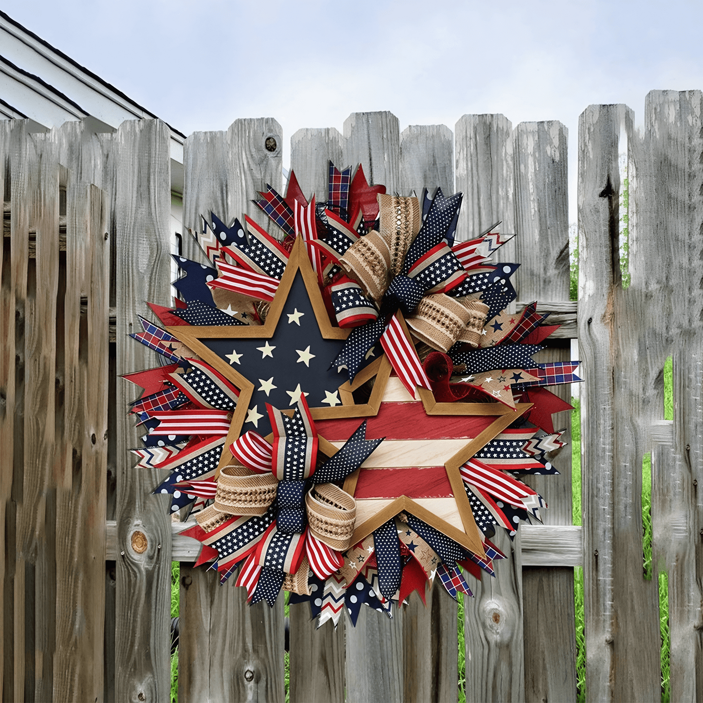Sentinels of Honor: All- Season Veteran-Crafted Wreath(50% OFF)