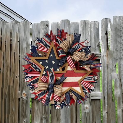 Sentinels of Honor: All- Season Veteran-Crafted Wreath(50% OFF)