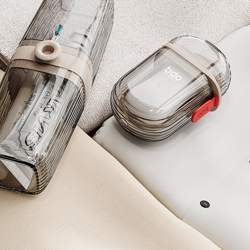 3-in-1 Portable Travel Soap Box: Secure-Seal Leakproof Design with Advanced Removable Drainage System