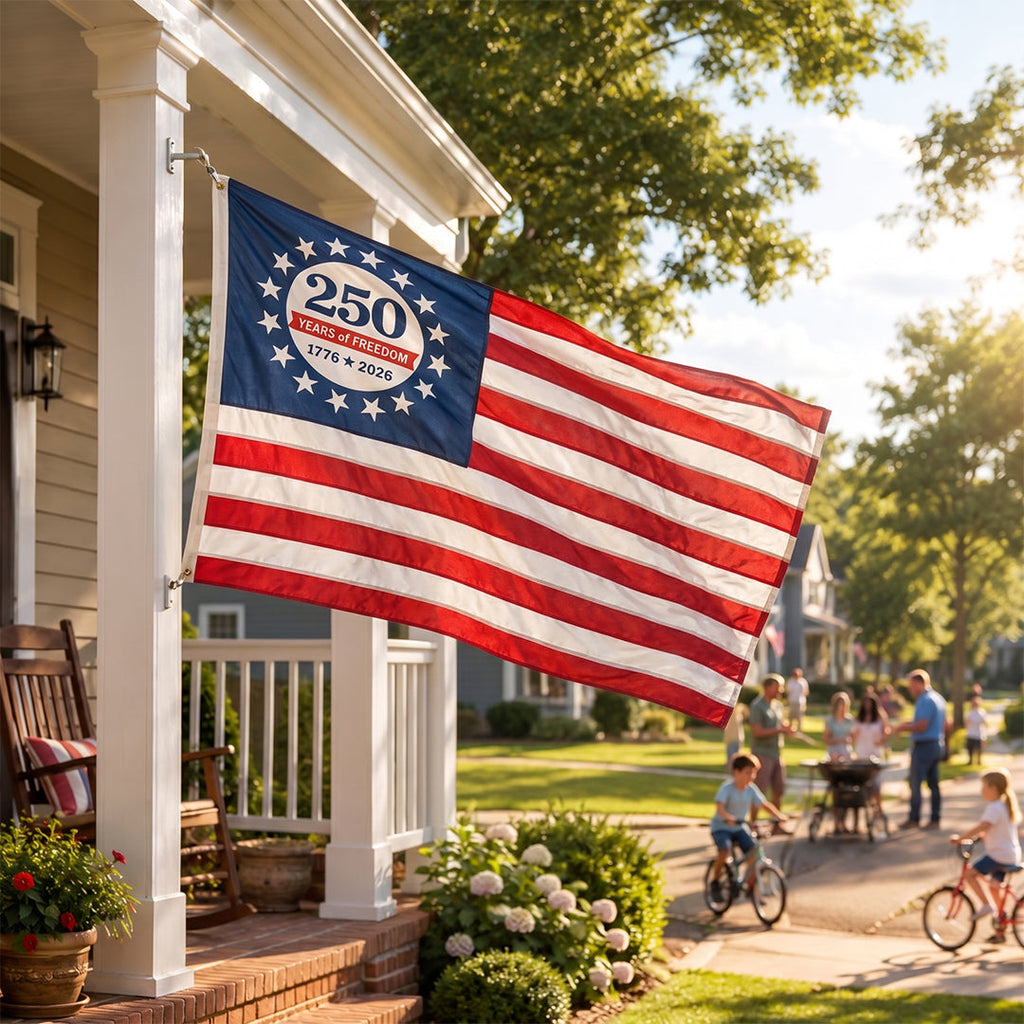 Celebrate 250 Years of Freedom with a Flag as Bold as Your Spirit