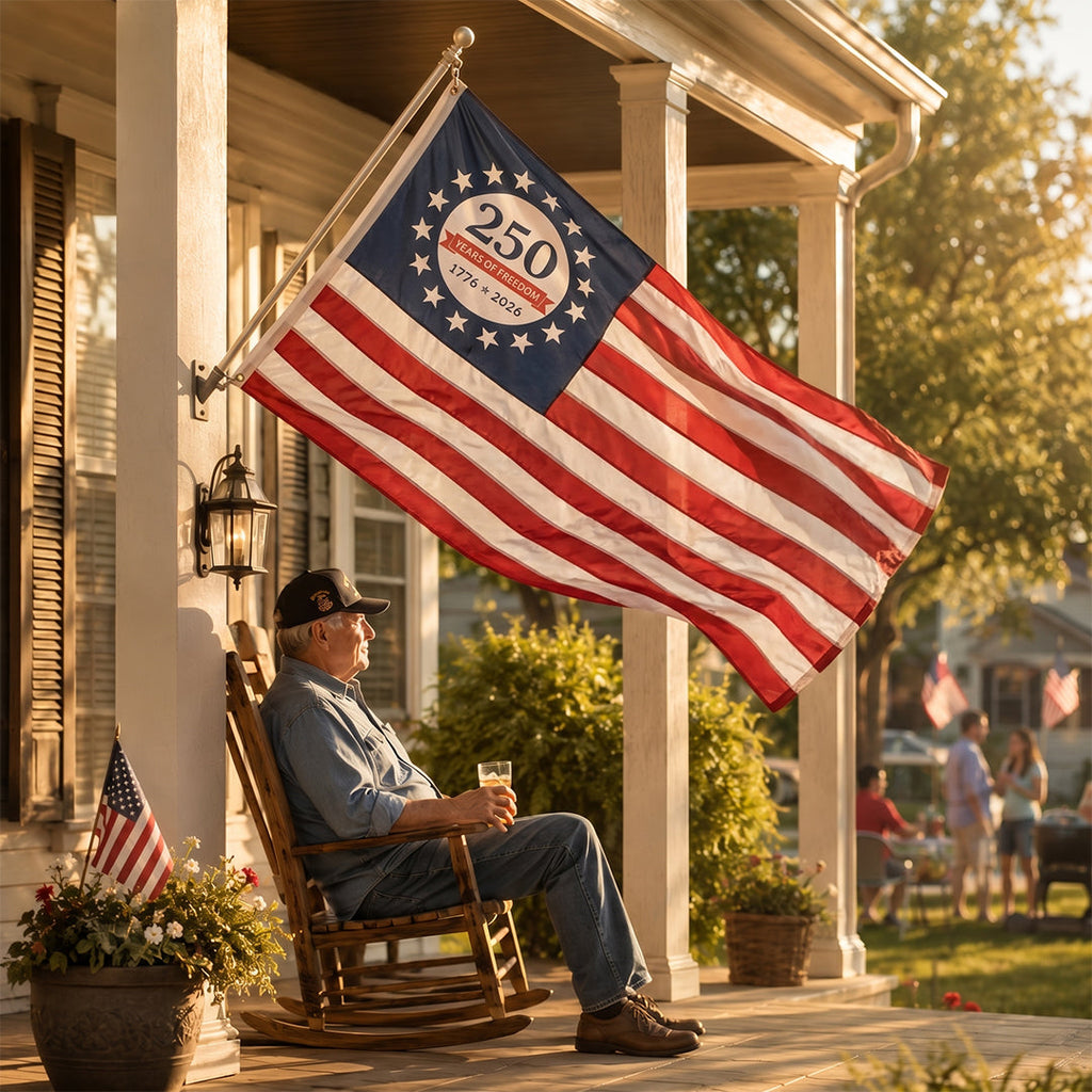 Celebrate 250 Years of Freedom with a Flag as Bold as Your Spirit