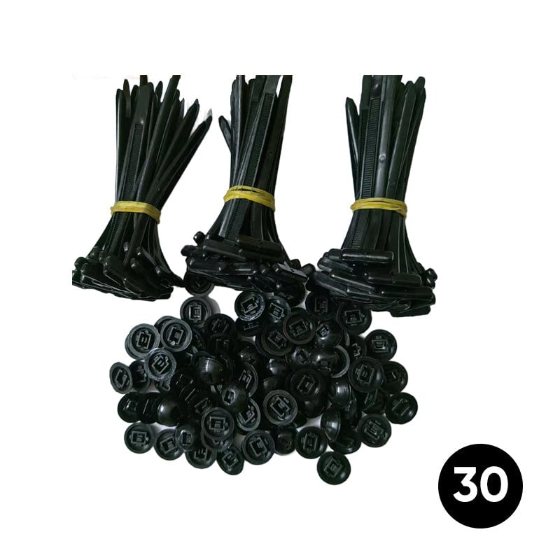 Universal Nylon Cable Tie Buckles – Your Home’s Essential Organization Tool! 🏠✨