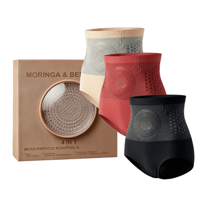 Moringa & Berberine Thermal Sculpting Briefs for Weight-Loss Support