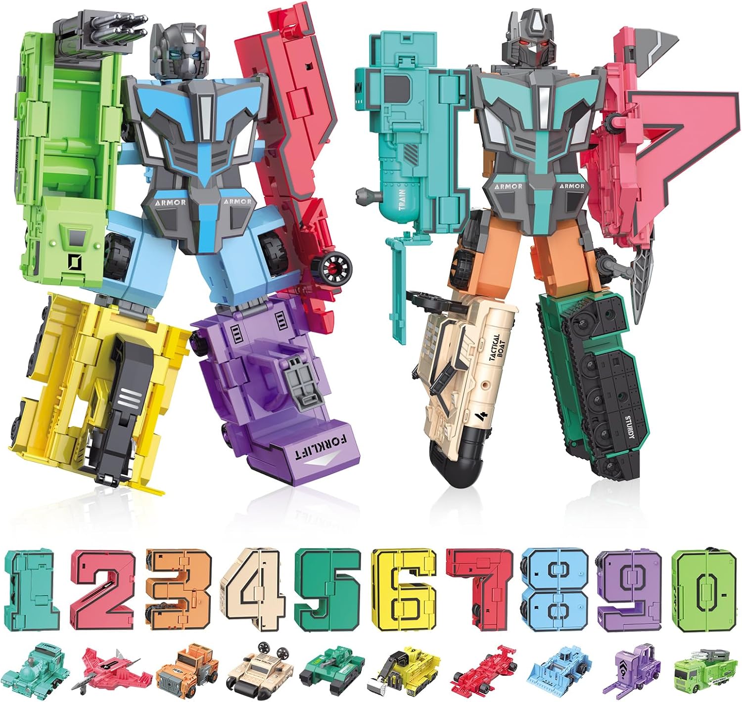 Make Learning Fun – Transform Numbers into Robots Kids Can Build & Play