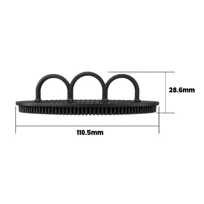 Soft Silicone Shower Scrubber – 4 Pack