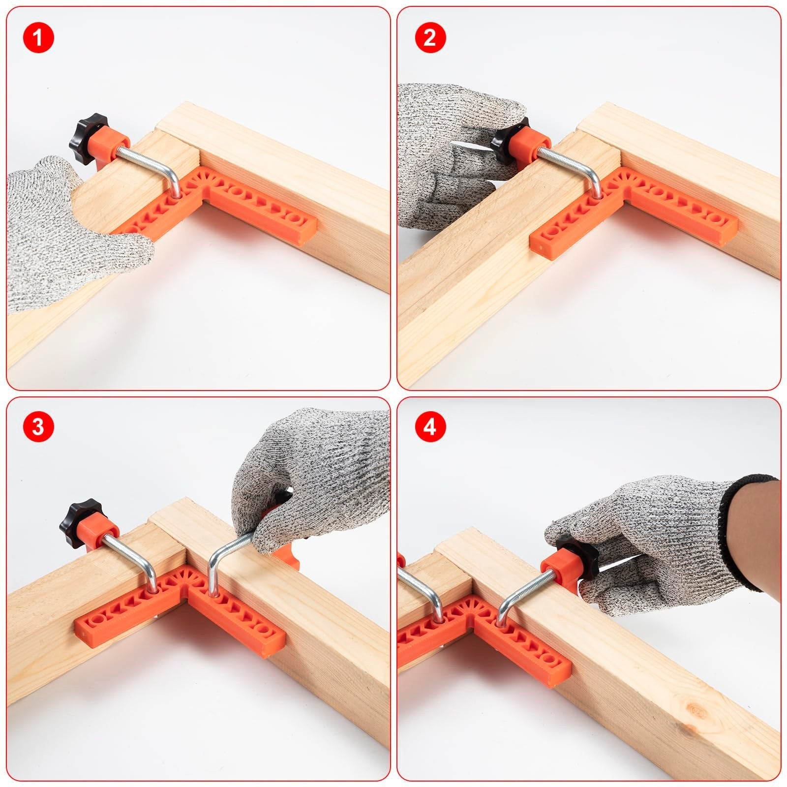PERFECT 90° EVERY TIME — Professional Corner Clamping System