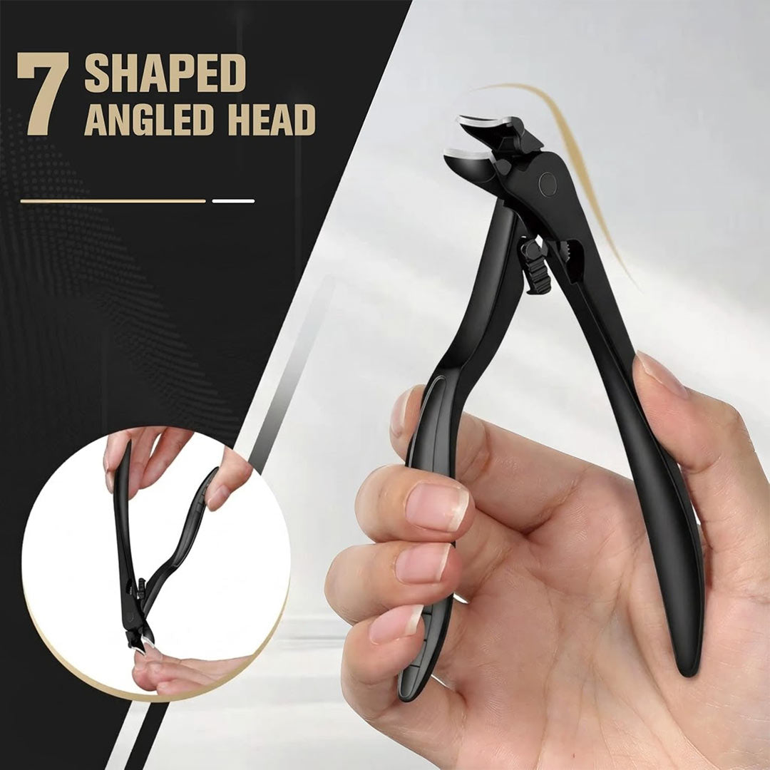 ✂️ Black Curved Nail Clipper