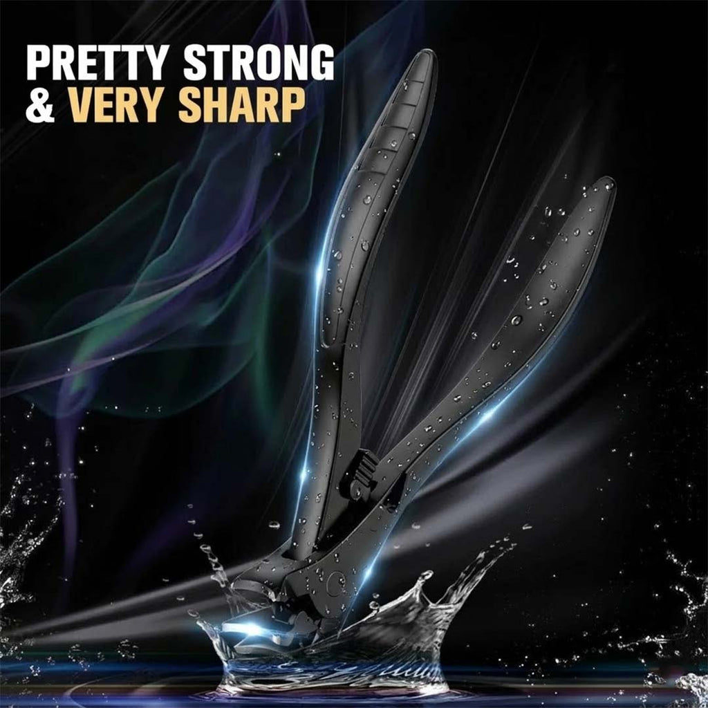 ✂️ Black Curved Nail Clipper