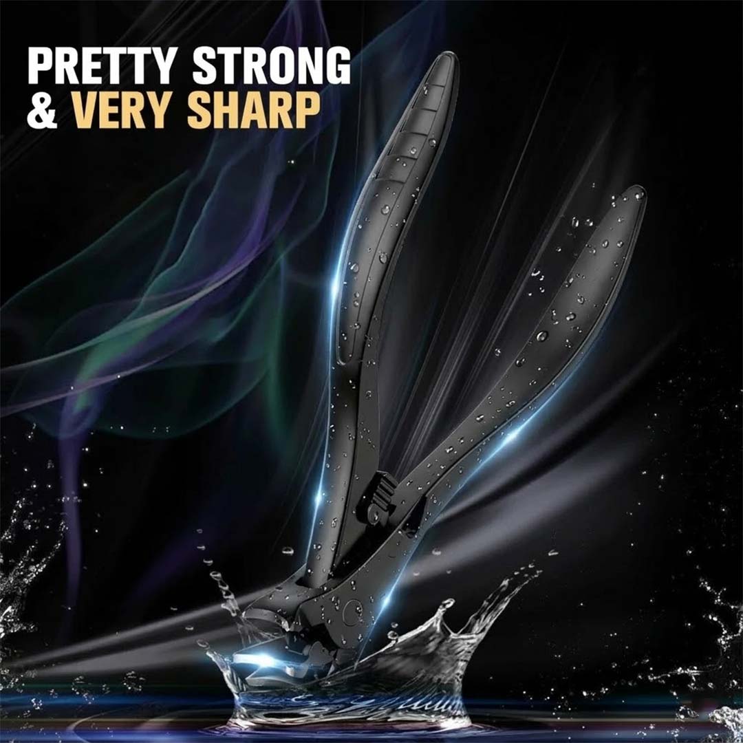 ✂️ Black Curved Nail Clipper