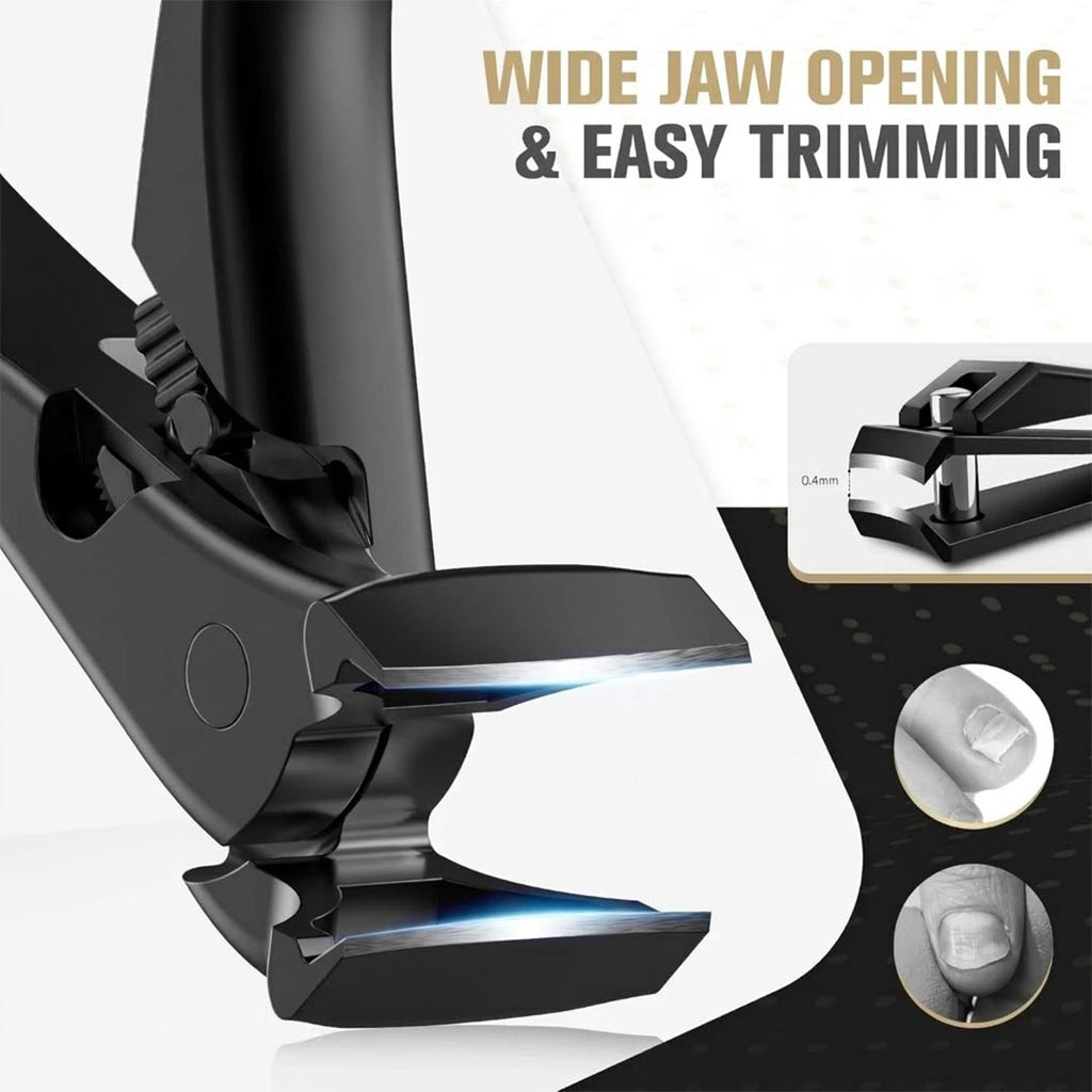 ✂️ Black Curved Nail Clipper