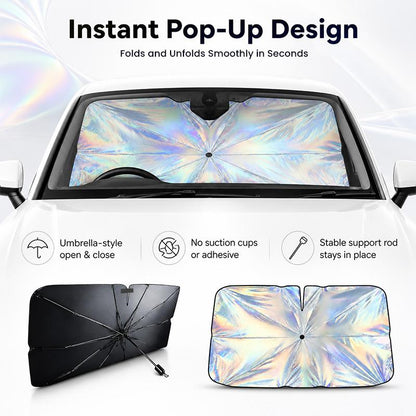 ☀️ 50% OFF SUMMER SALE Beat the Heat with the 3-Second Windshield Sun Shade
