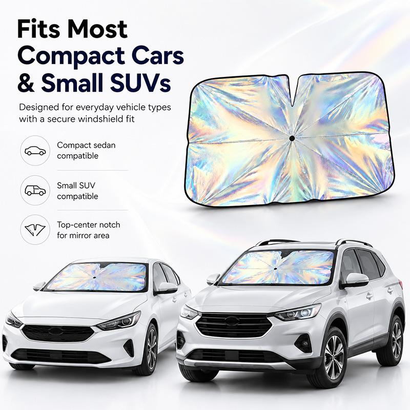 ☀️ 50% OFF SUMMER SALE Beat the Heat with the 3-Second Windshield Sun Shade