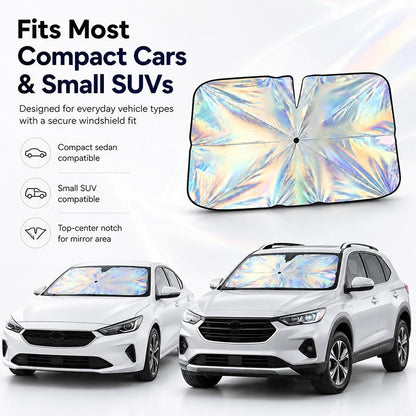 ☀️ 50% OFF SUMMER SALE Beat the Heat with the 3-Second Windshield Sun Shade