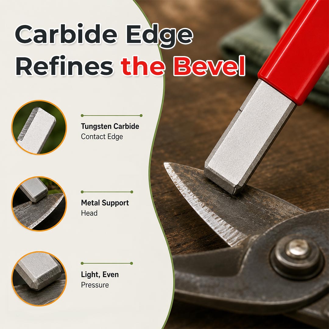 Pocket Carbide Blade Sharpener