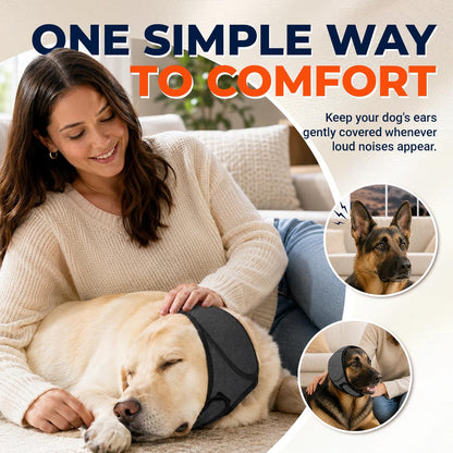 Sound-Dampening Dog Ear Wrap for Fireworks & Storm Anxiety 🐶