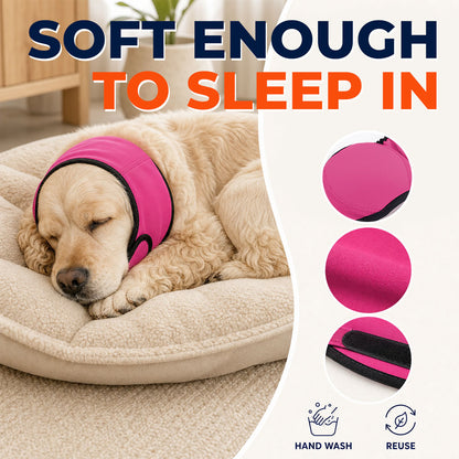 Sound-Dampening Dog Ear Wrap for Fireworks & Storm Anxiety 🐶