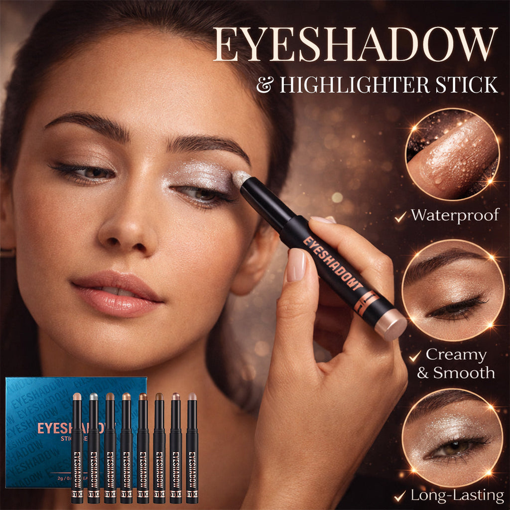 Waterproof Eyeshadow & Highlighter Stick – Creamy, Long-Lasting