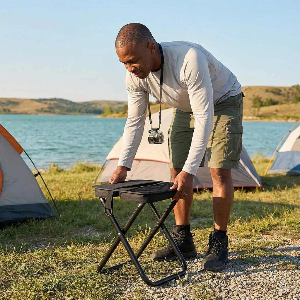 Foldable Backpack Stool