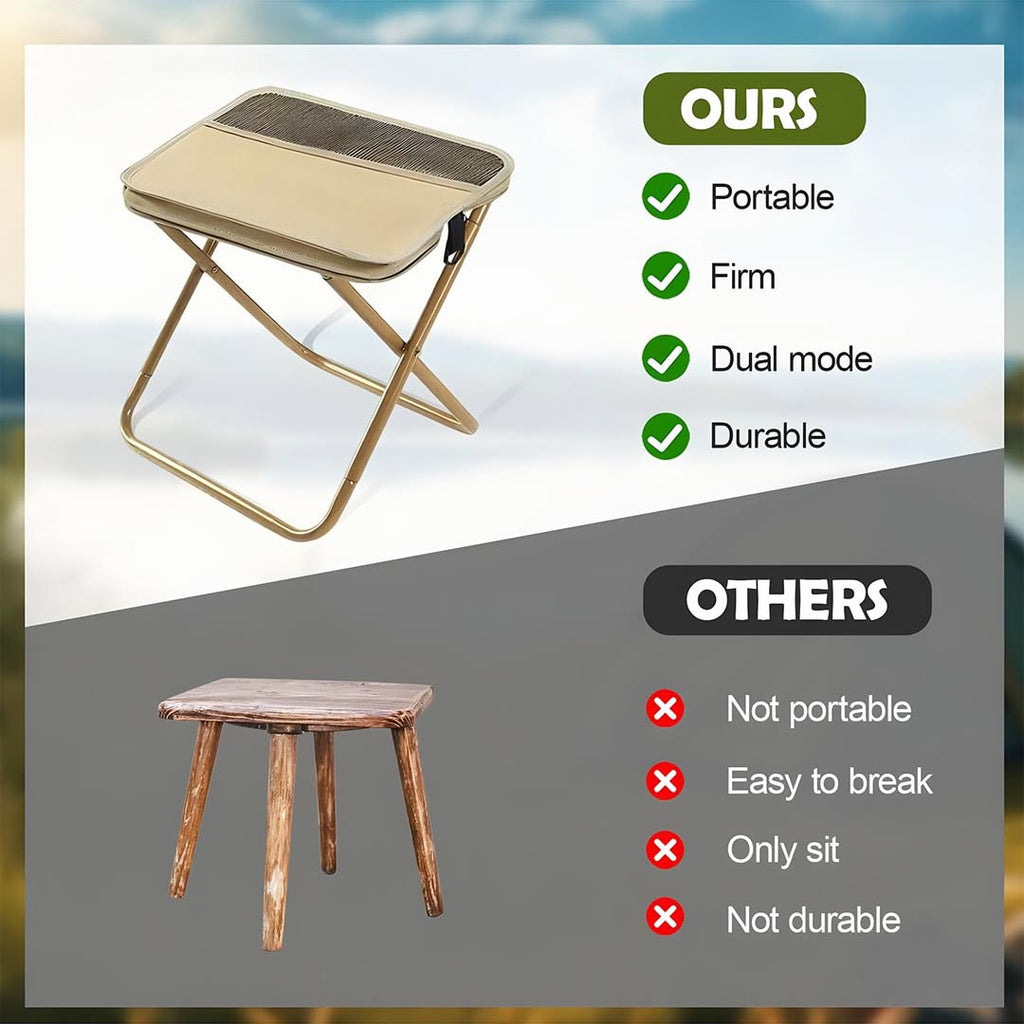 Foldable Backpack Stool