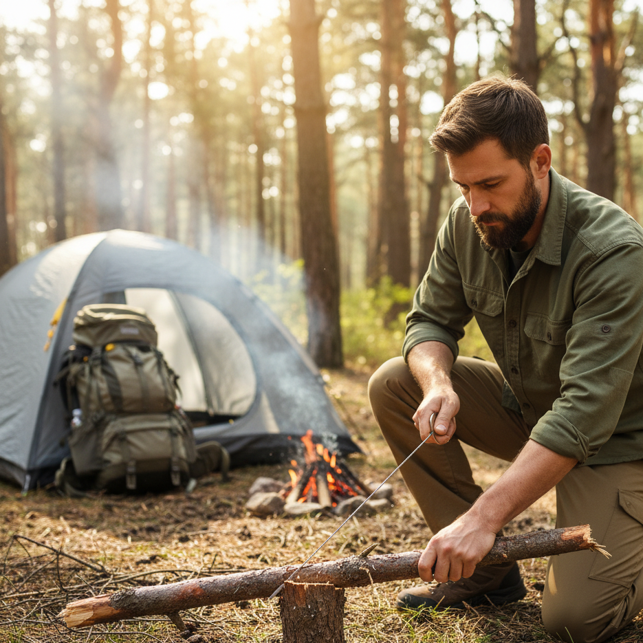 High-Performance Stainless Steel Wire Saw: Portable Pocket Chainsaw for Camping, Hunting & Emergency Survival 🪵🪚
