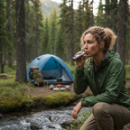 High-Decibel Triple-Pipe Emergency Survival Whistle: Professional Titanium & Stainless Steel EDC Signaling Tool 🏔️🔊