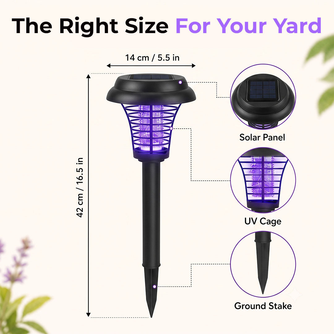 Solar Mosquito Zapper—Take Back Your Patio from Mosquitoes