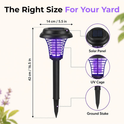 Solar Mosquito Zapper—Take Back Your Patio from Mosquitoes