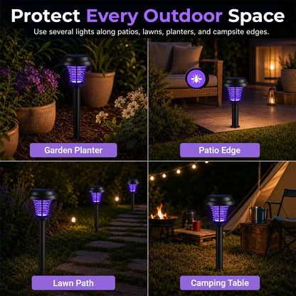 Solar Mosquito Zapper—Take Back Your Patio from Mosquitoes