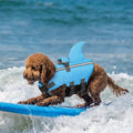 SharkDog Professional Dog Lifesaver - Adjustable Shark-Fin Swim Vest for All Breeds
