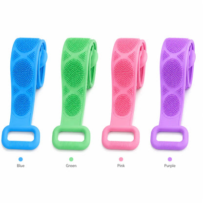 Double-Sided Silicone Back Scrubber