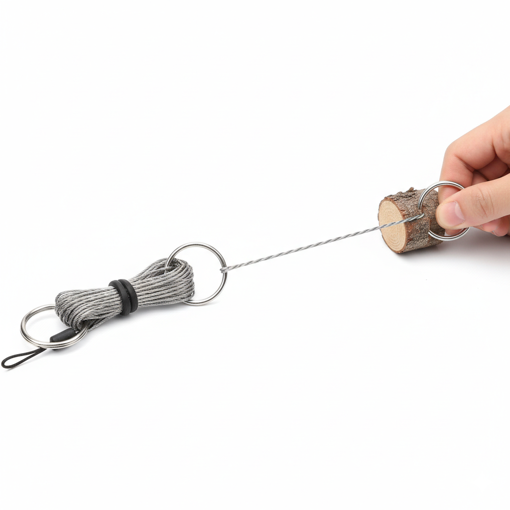 High-Performance Stainless Steel Wire Saw: Portable Pocket Chainsaw for Camping, Hunting & Emergency Survival 🪵🪚