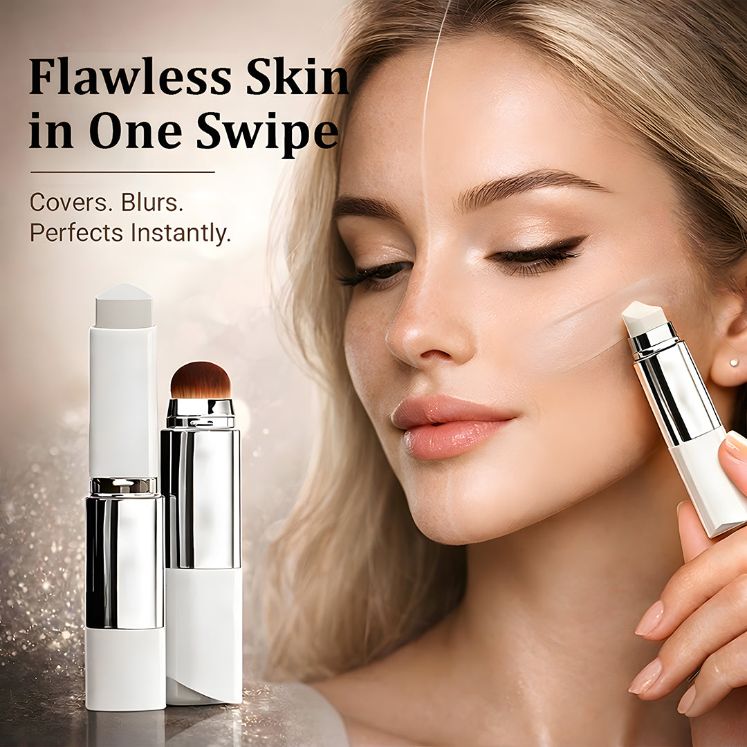 🔥 Color-Adapting Foundation Stick — Matches Your Skin Tone Instantly