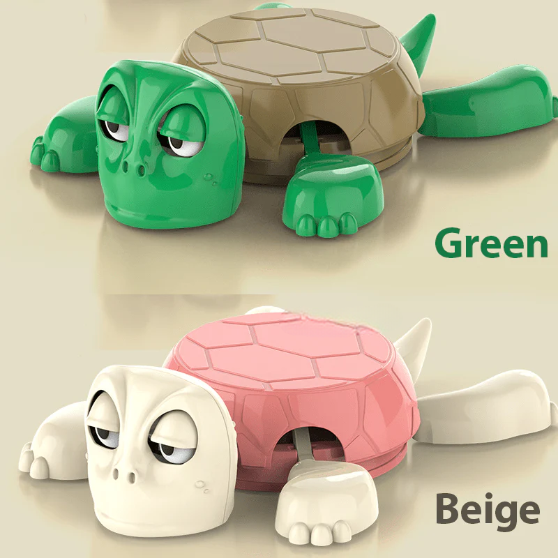 Funny 3D Turtle Coaster 🐢✨ | Surprise Pop-Up Design · Protects Surfaces from Rings & Heat
