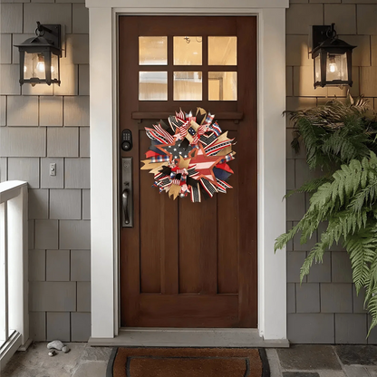 Sentinels of Honor: All- Season Veteran-Crafted Wreath(50% OFF)