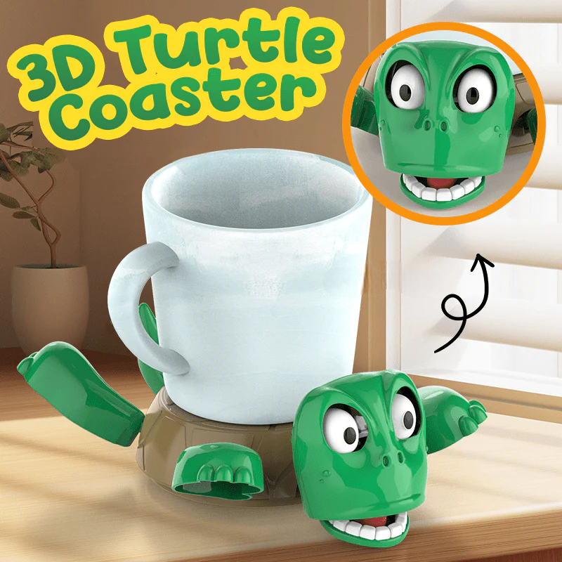 Funny 3D Turtle Coaster