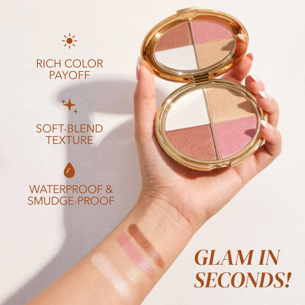 Eyes, Blush & Highlight in One — Effortless Glow Anywhere