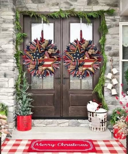 Sentinels of Honor: All- Season Veteran-Crafted Wreath(50% OFF)