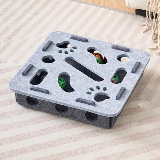 2026 Cat Scratch Puzzle Enrichment Box – Interactive Nail Filing & Scratch Toy for Indoor Cats, Stress‑Free Claw Care & Play