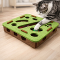 2026 Cat Scratch Puzzle Enrichment Box – Interactive Nail Filing & Scratch Toy for Indoor Cats, Stress‑Free Claw Care & Play