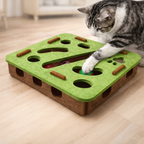 2026 Cat Scratch Puzzle Enrichment Box – Interactive Nail Filing & Scratch Toy for Indoor Cats, Stress‑Free Claw Care & Play